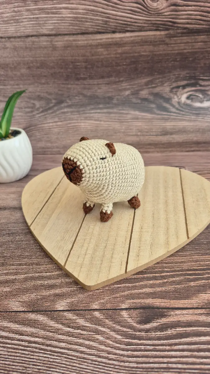 Handmade Crochet Capybara