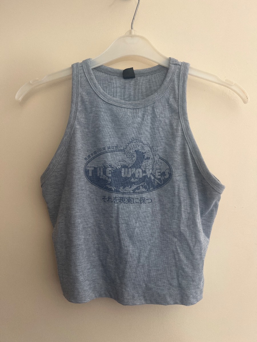 Shein crop vest top