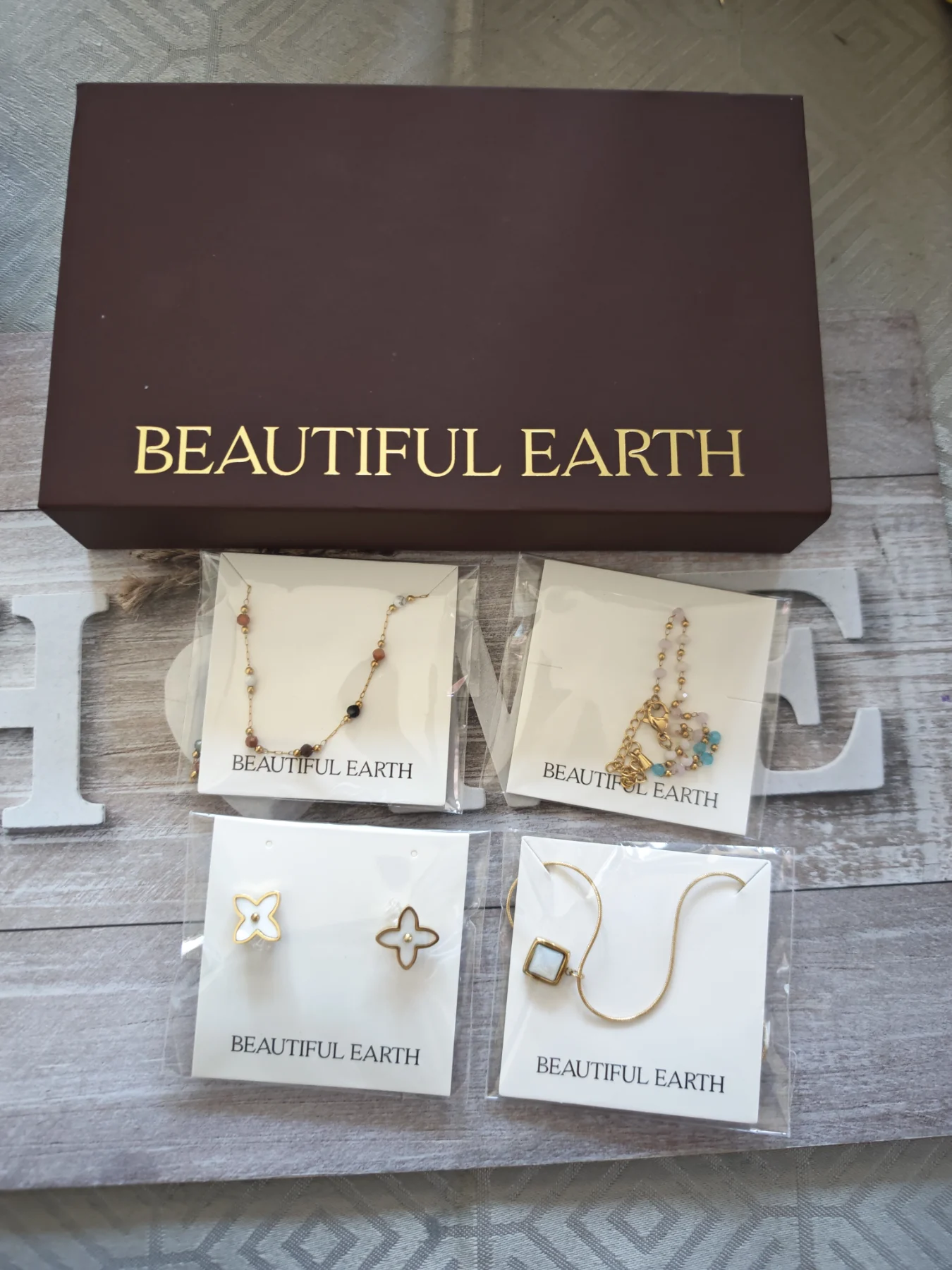 Beautiful earth jewelry