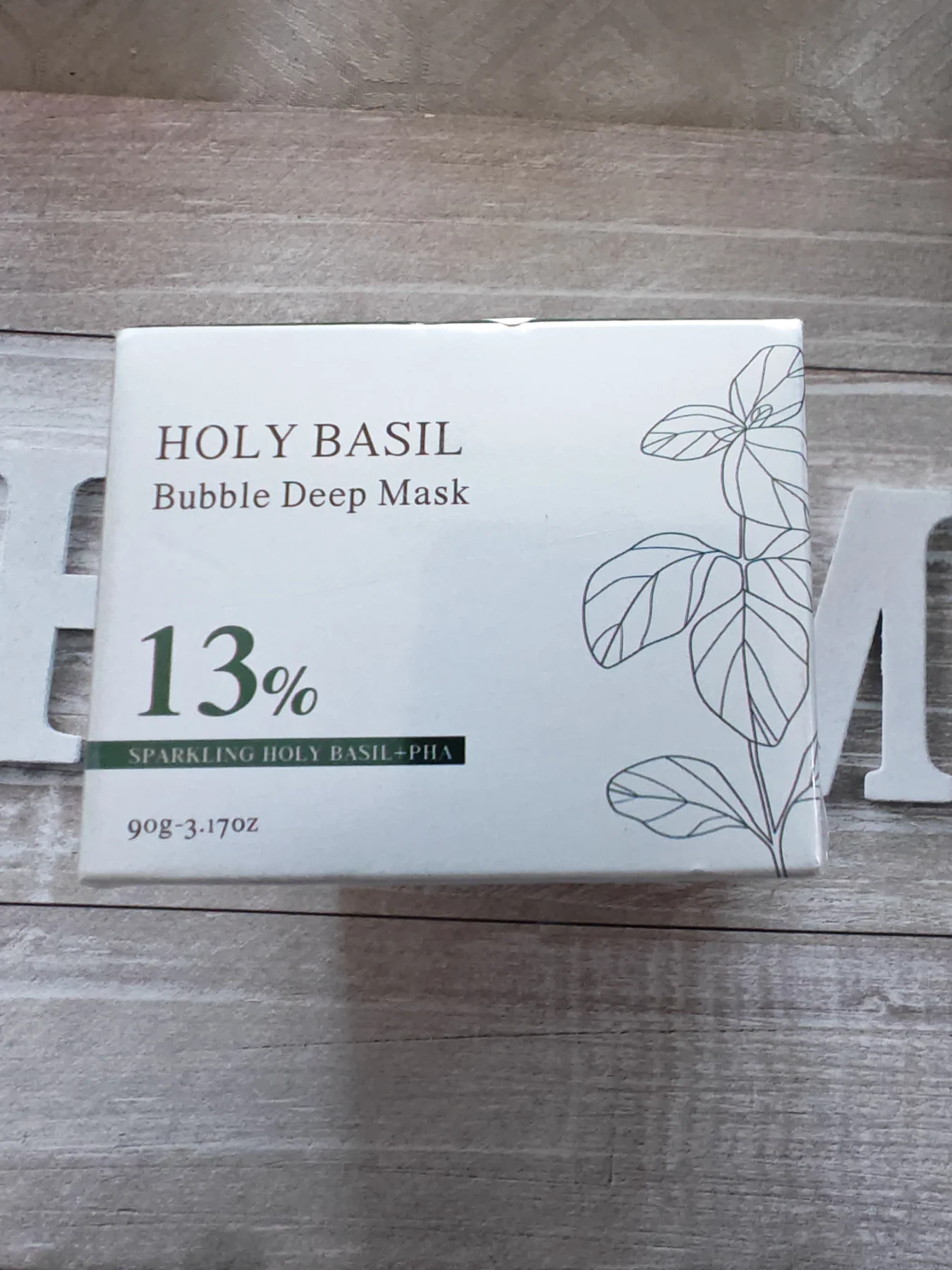 Holy Basil Bubble deep mask