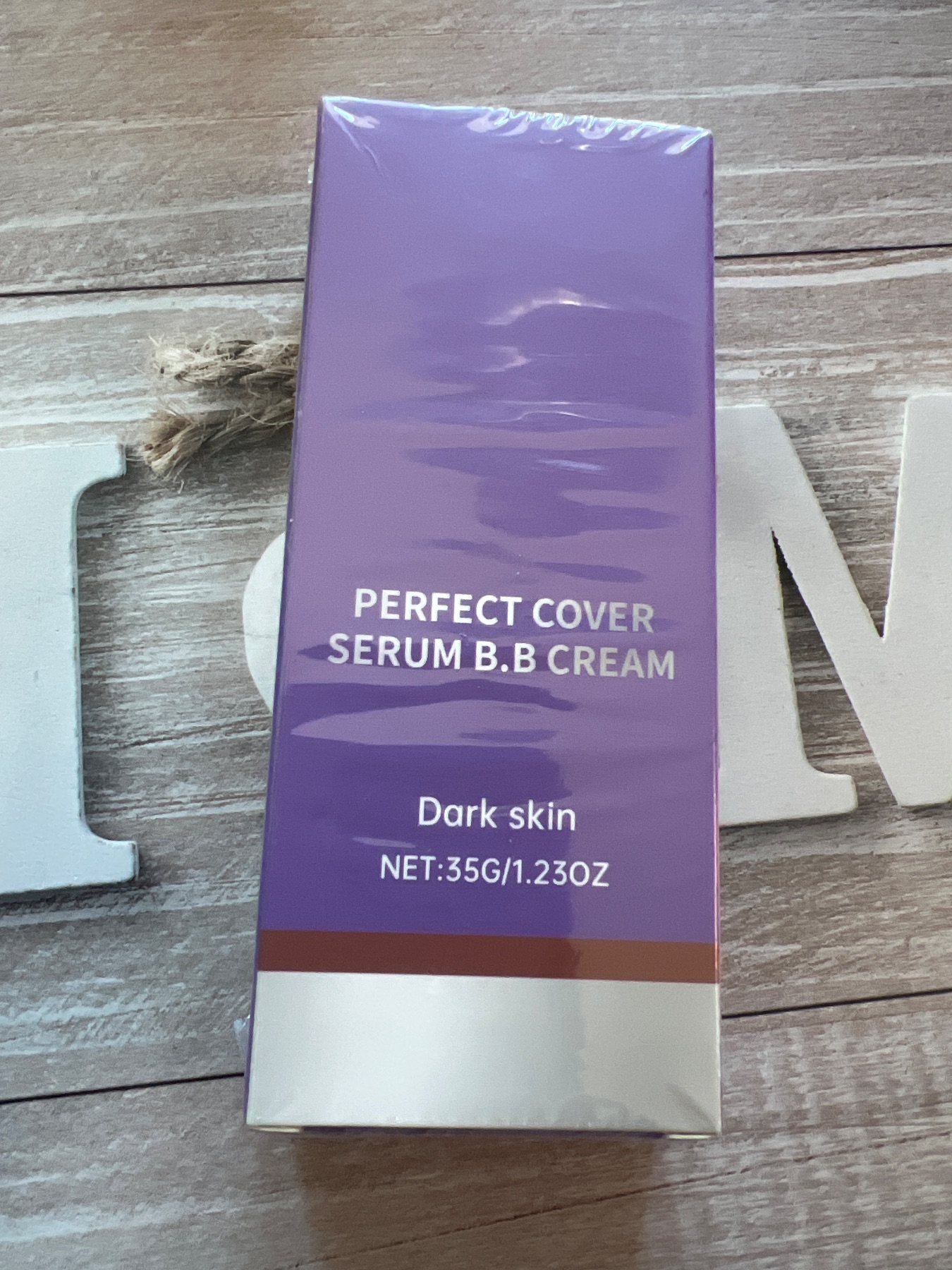Perfect Cover Serum B.B Cream in the "Dark skin"