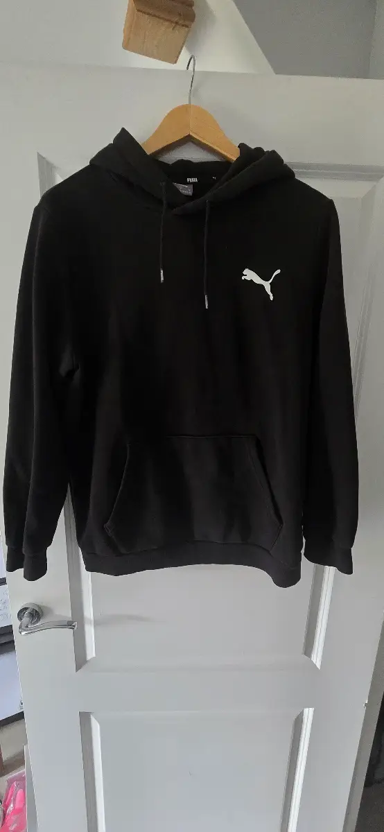 Black puma size medium hoodie