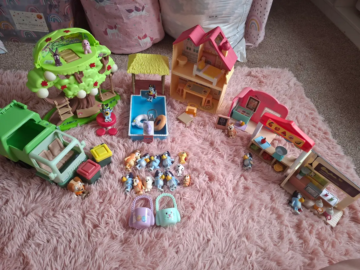 Bluey playset bundle
