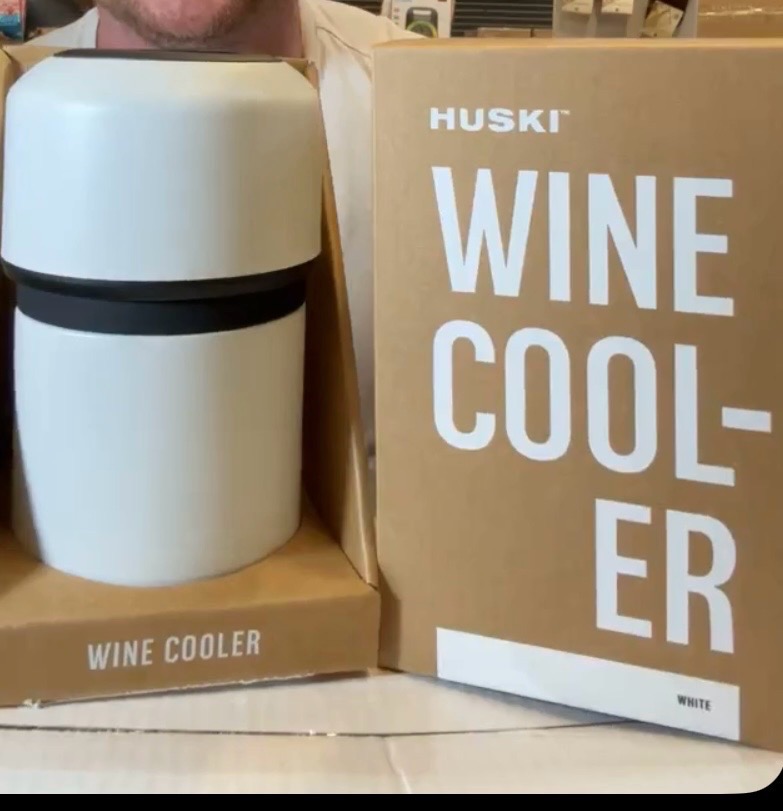 Brand New Huski Wine Cooler – White (With Box)