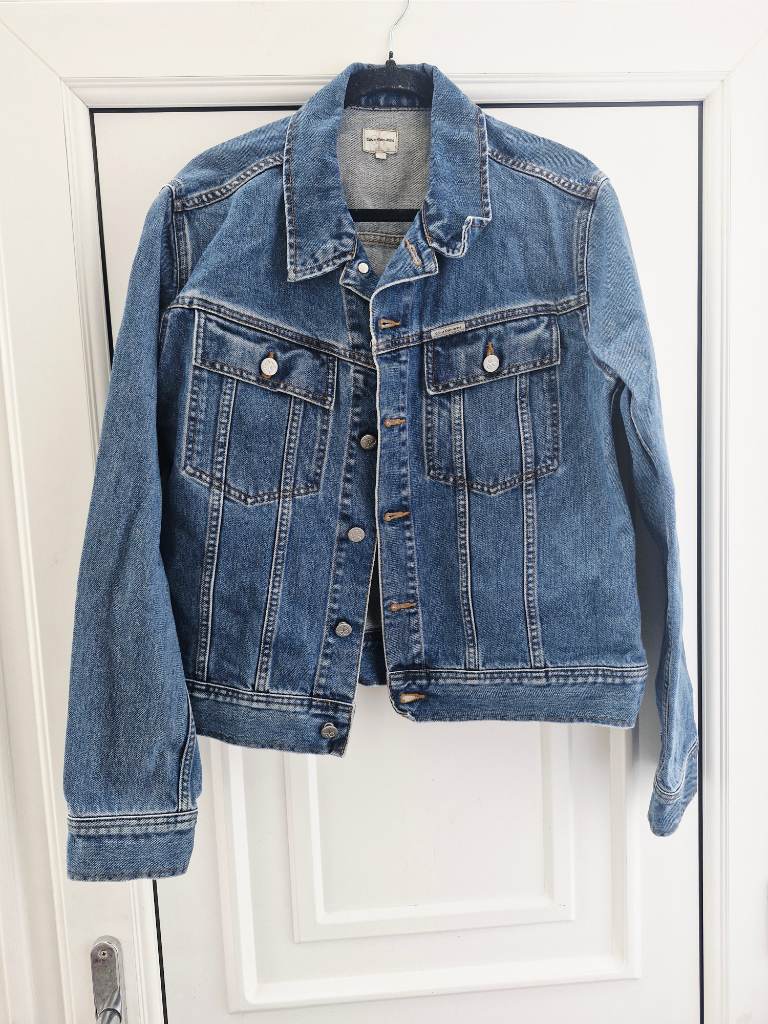 Calvin Klein Jeans Denim Trucker Jacket – Size L – Excellent Condition