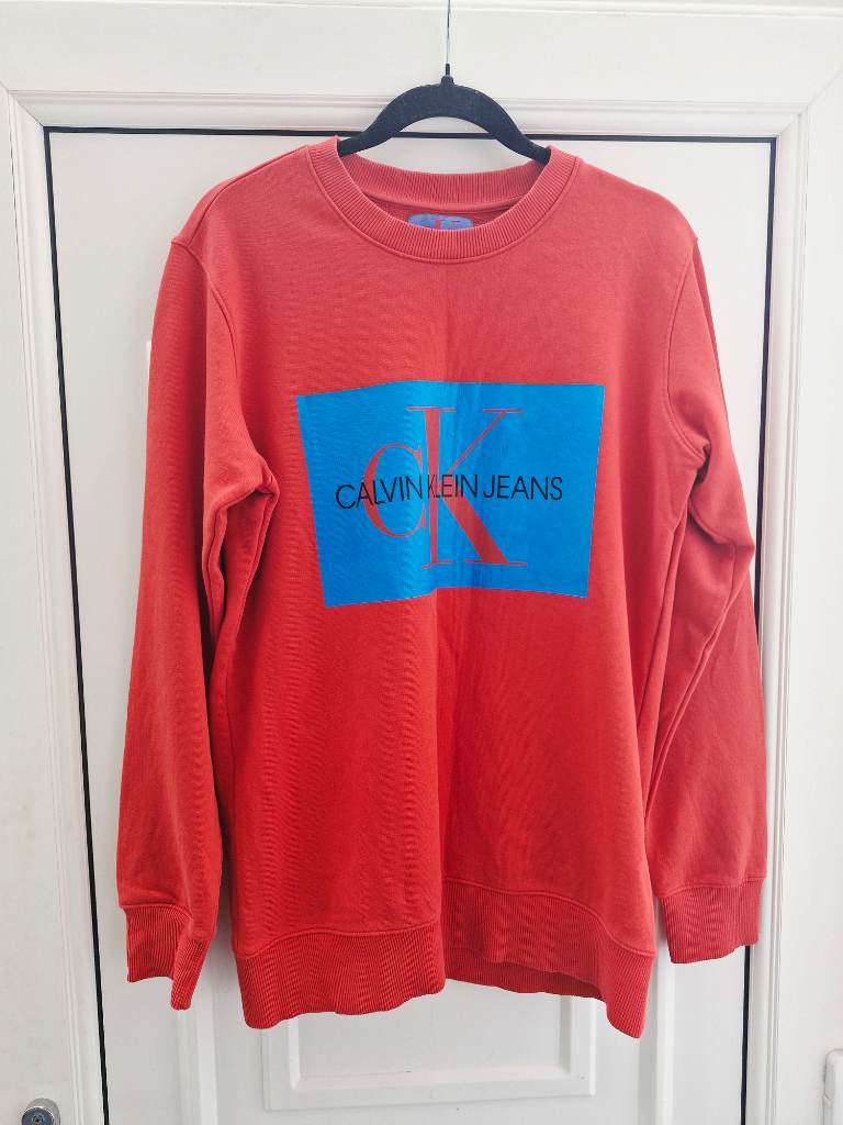 Calvin Klein Jeans Crew Neck Sweatshirt – Size L – Excellent Condition
