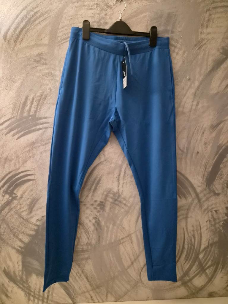 Castore Blue Track Pants UK small.