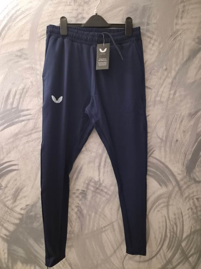 Castore Blue Skinny Joggers UK small BNWT