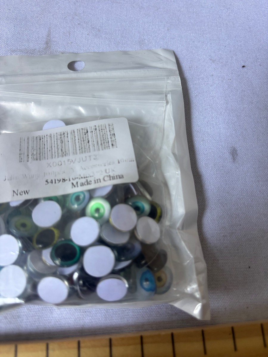 100pcs Mixed Colour Self Adhesive Googly Wiggle Eyes 10mm Craft Scrapbooking New