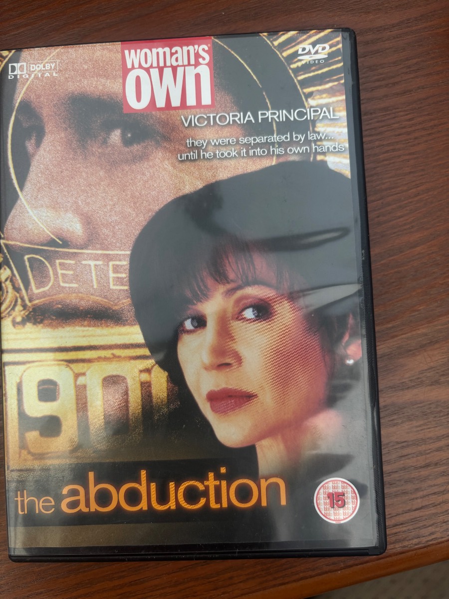 The Abduction DVD Victoria Principal Robert Hays Woman’s Own Thriller Region 0 Used