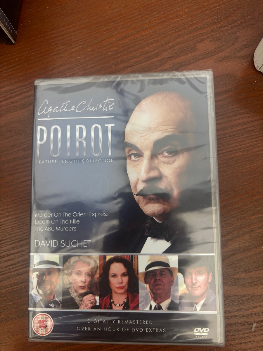 Agatha Christie Poirot Feature Length Collection DVD David Suchet 3 Films New Sealed
