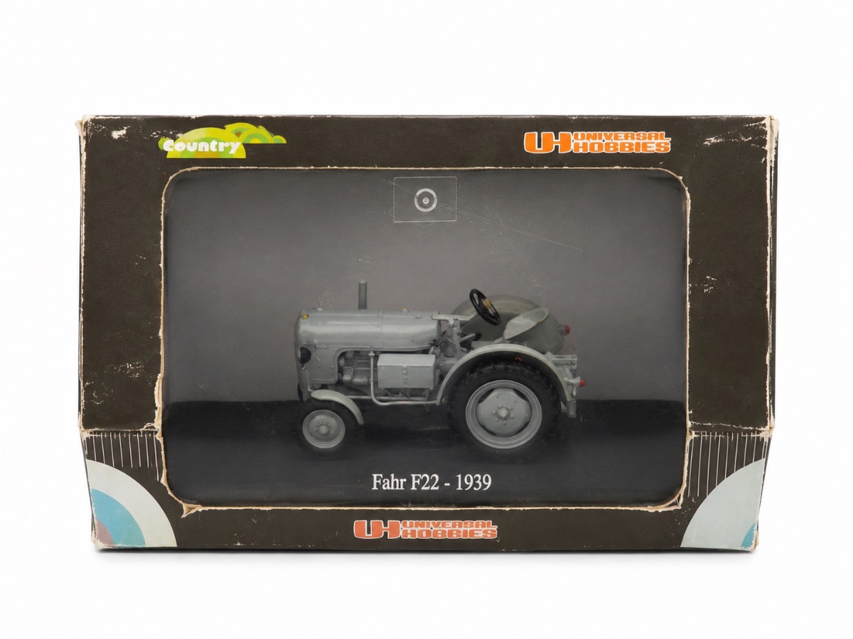 Universal Hobbies Fahr F22 1939 Diecast Tractor Model Country Collection Boxed 1:43