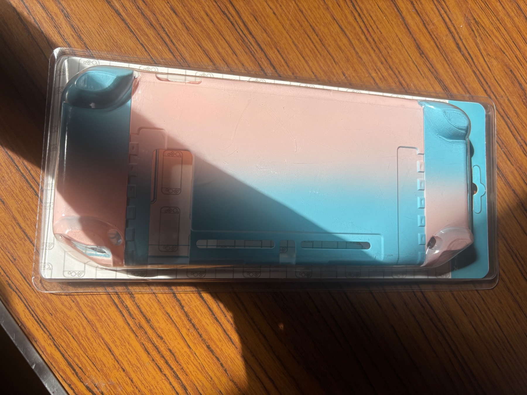 Nintendo Switch Protective Case Cover Blue Pink Shockproof Detachable Grip NEW