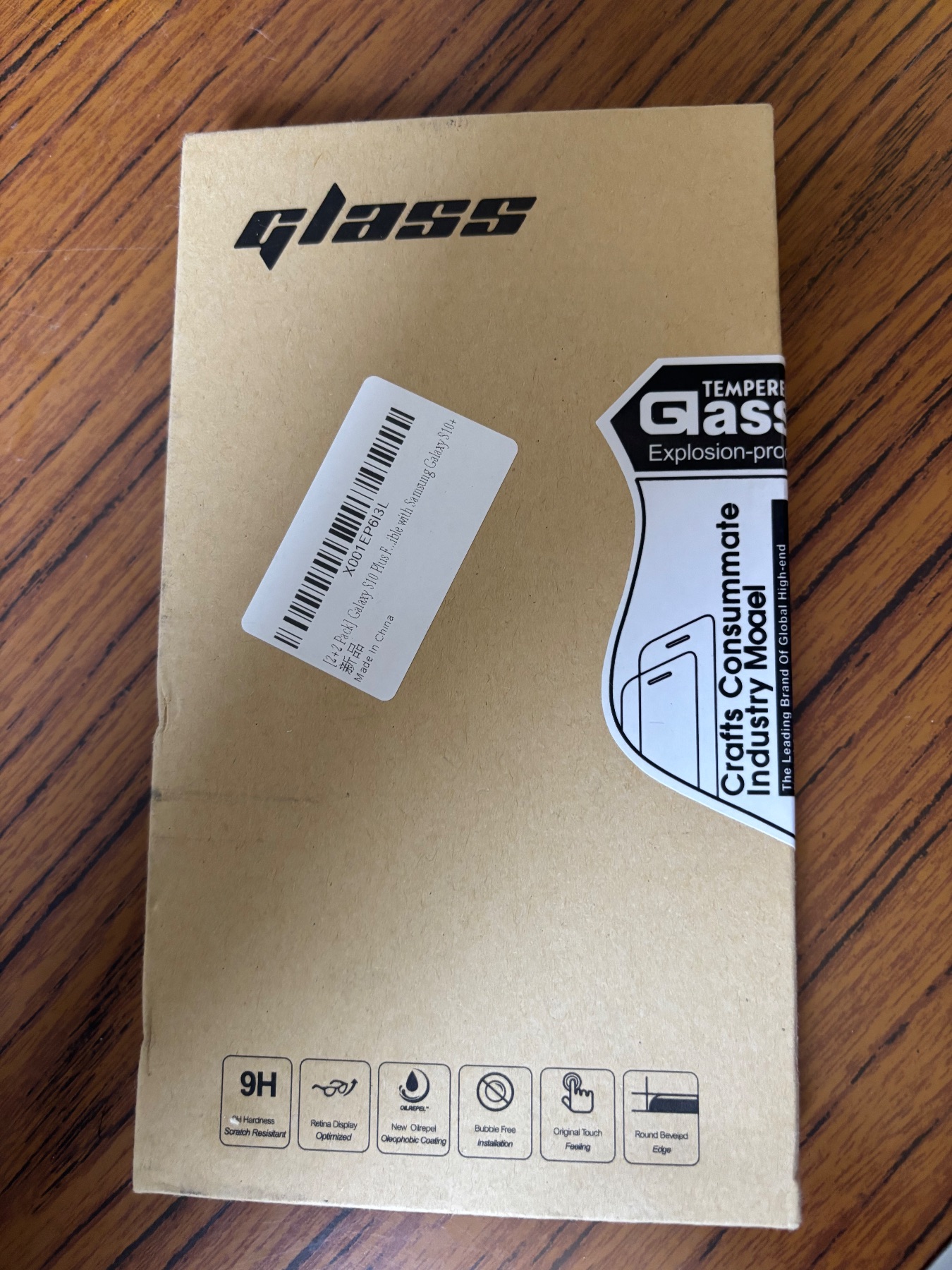 2+2 Pack Tempered Glass Screen Protectors For Samsung Galaxy S10 Plus S10+ New