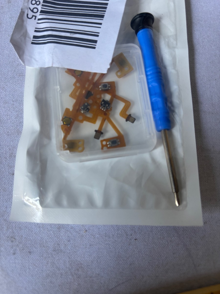 Nintendo Switch Joy-Con SL SR Flex Cable Button Ribbon Repair Kit with Screwdriver New