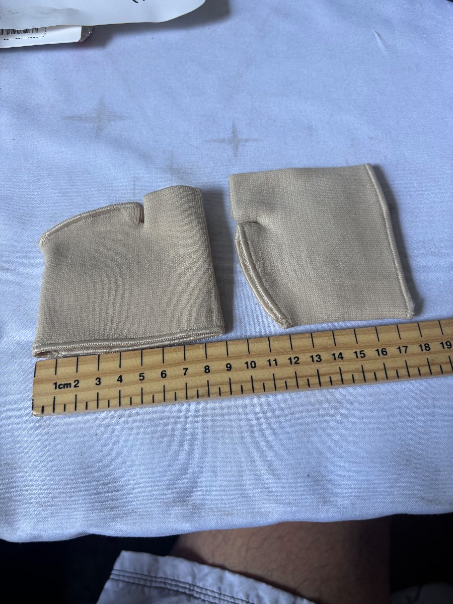 2x 2x Foot Pain Relief Plantar Fasciitis Compression Beige