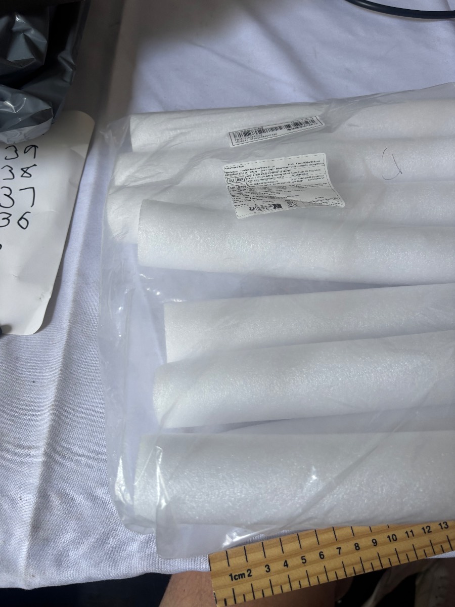 Medical Foam Positioning Roll Cylinders Pack of 6 White Protective Support New