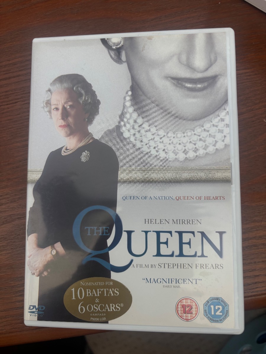 The Queen DVD 2006 Helen Mirren Stephen Frears Drama Region 2 PAL Cert 12