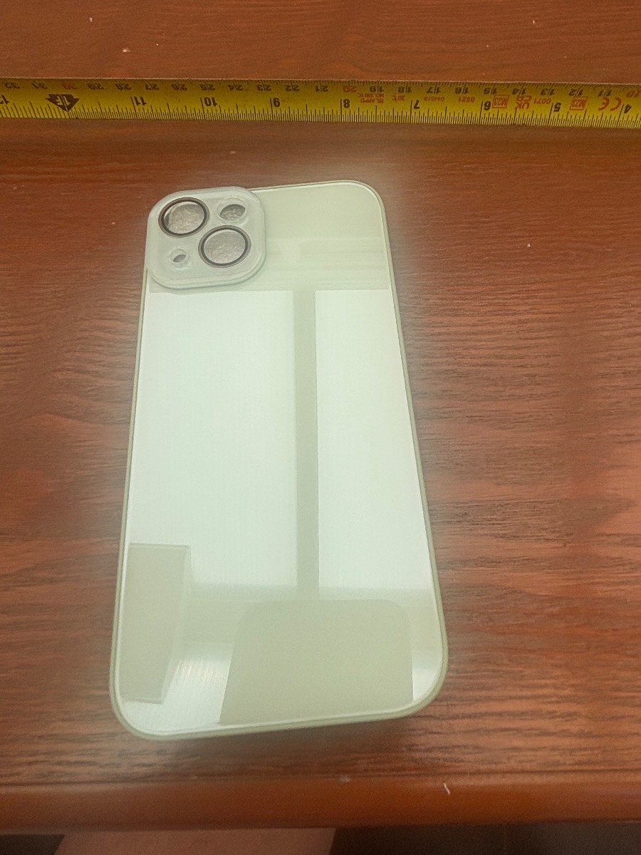 For iPhone 13 Silicone Case Light Green Soft TPU Slim Shockproof Camera Protection