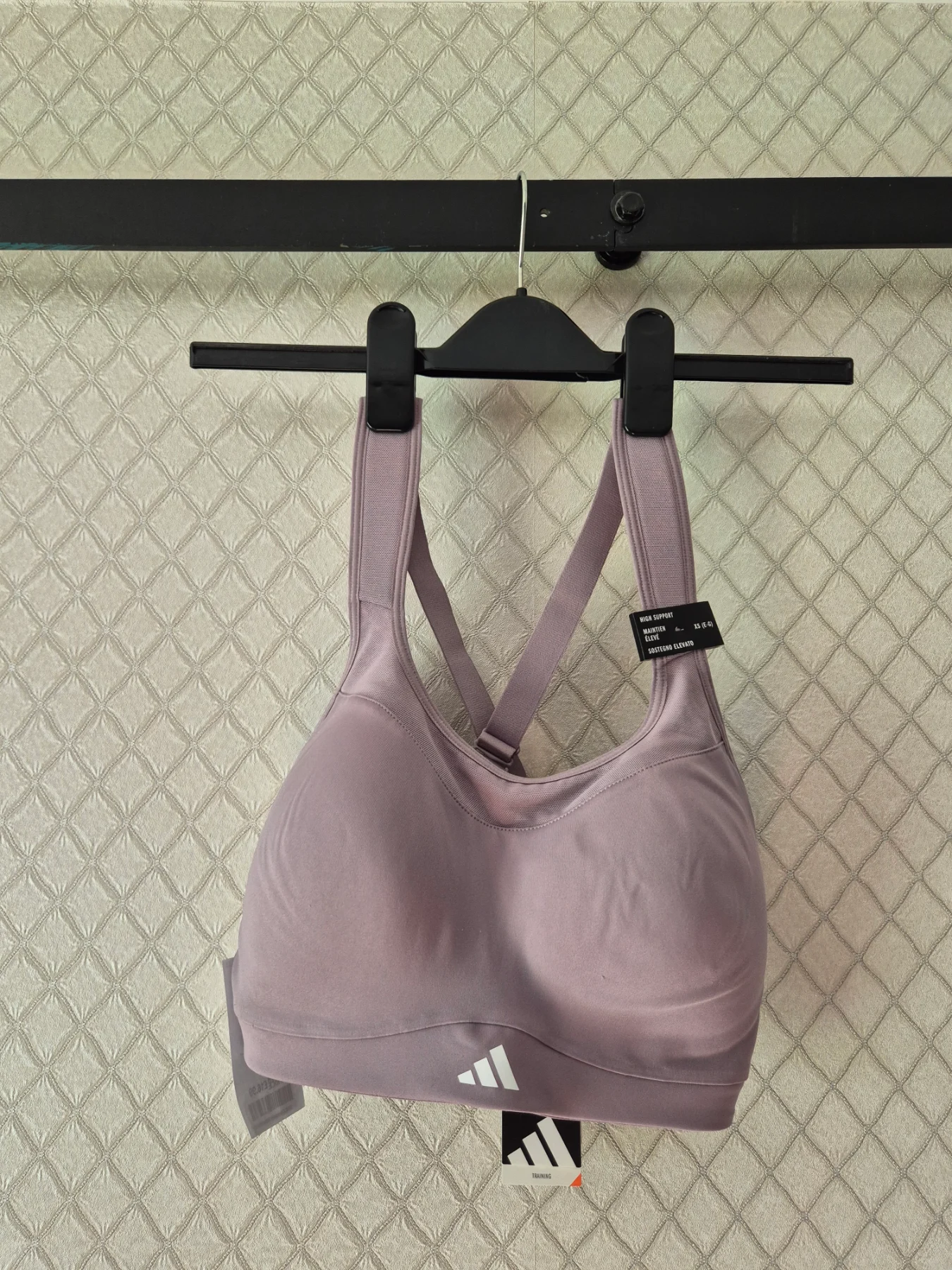 Adidas sport bra, size xs but large cup