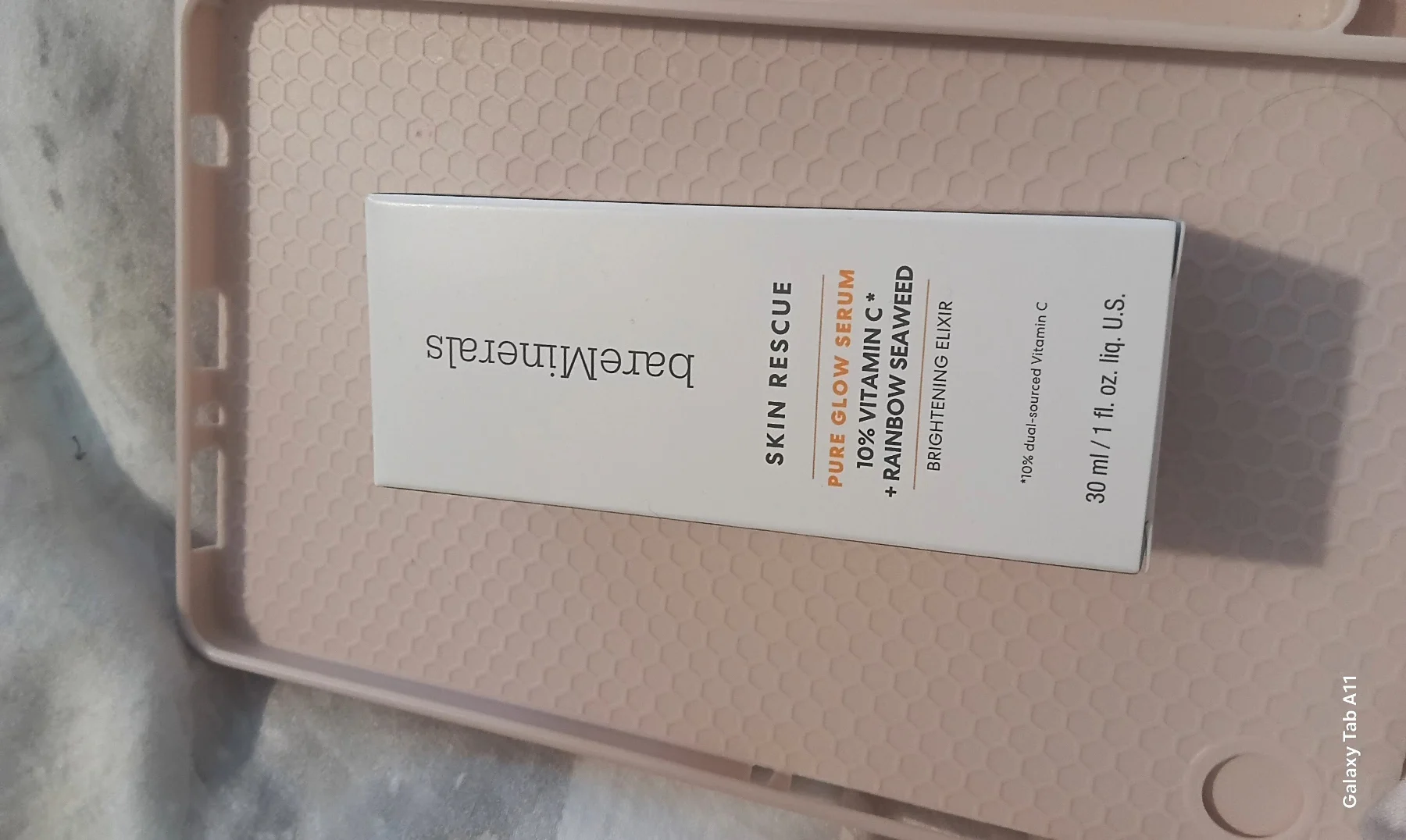 Bare Minerals skin rescue Serum pure glow with vitamin c and rainbow seaweed