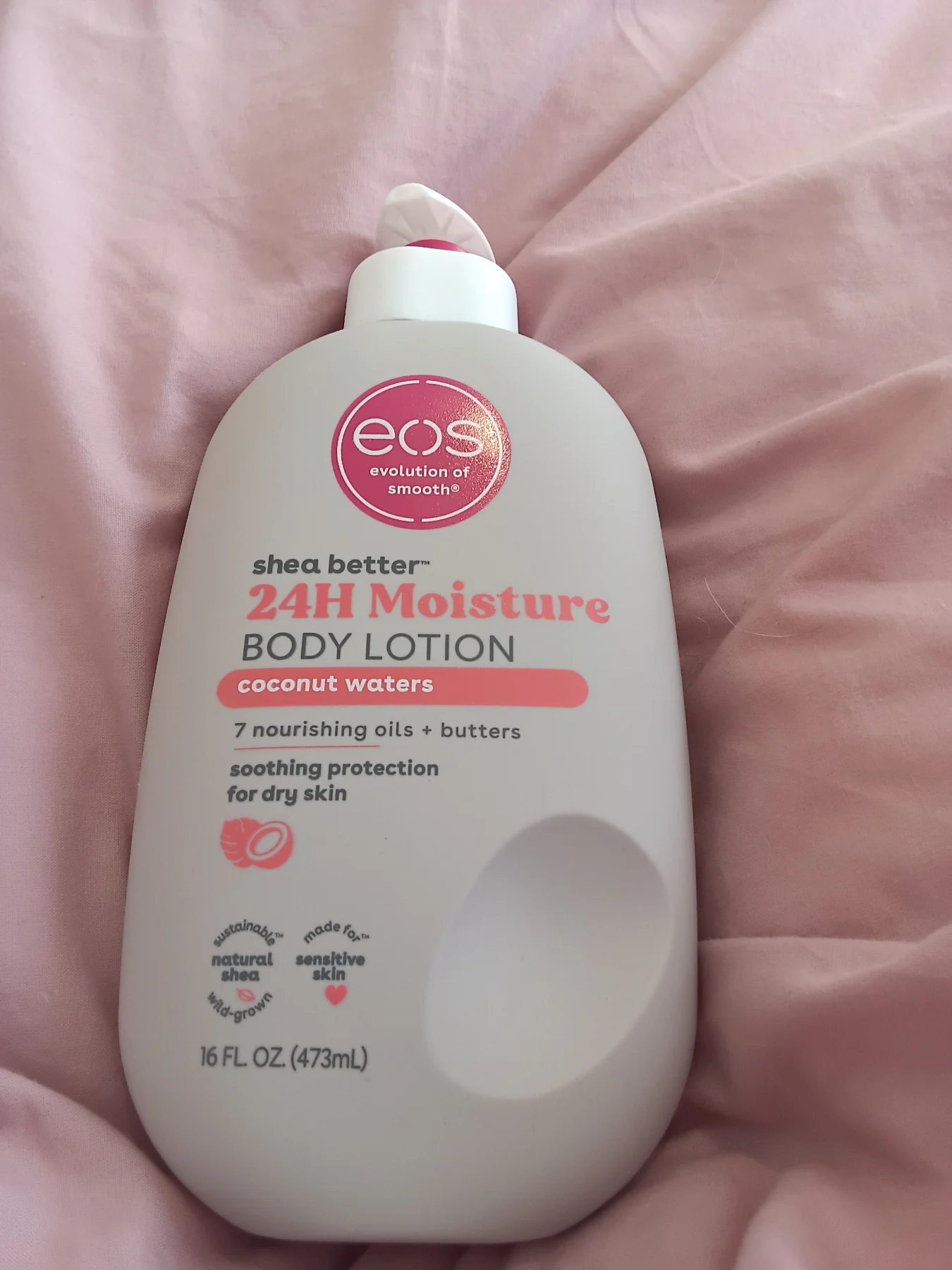 Eos 24h Moisture body lotion coconut water