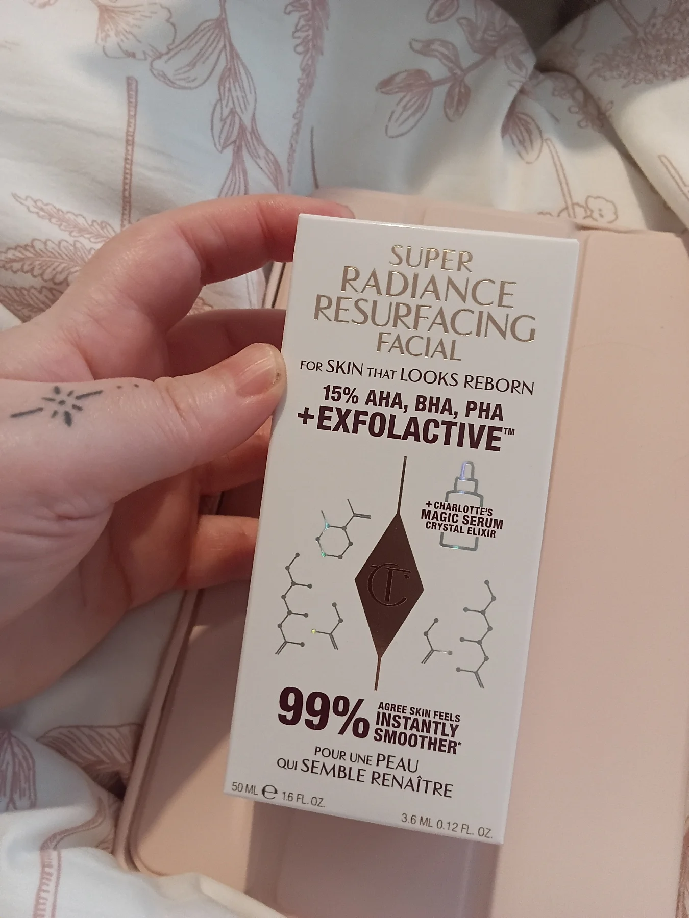 Charlotte Tilbury radiance resurfacing facial set