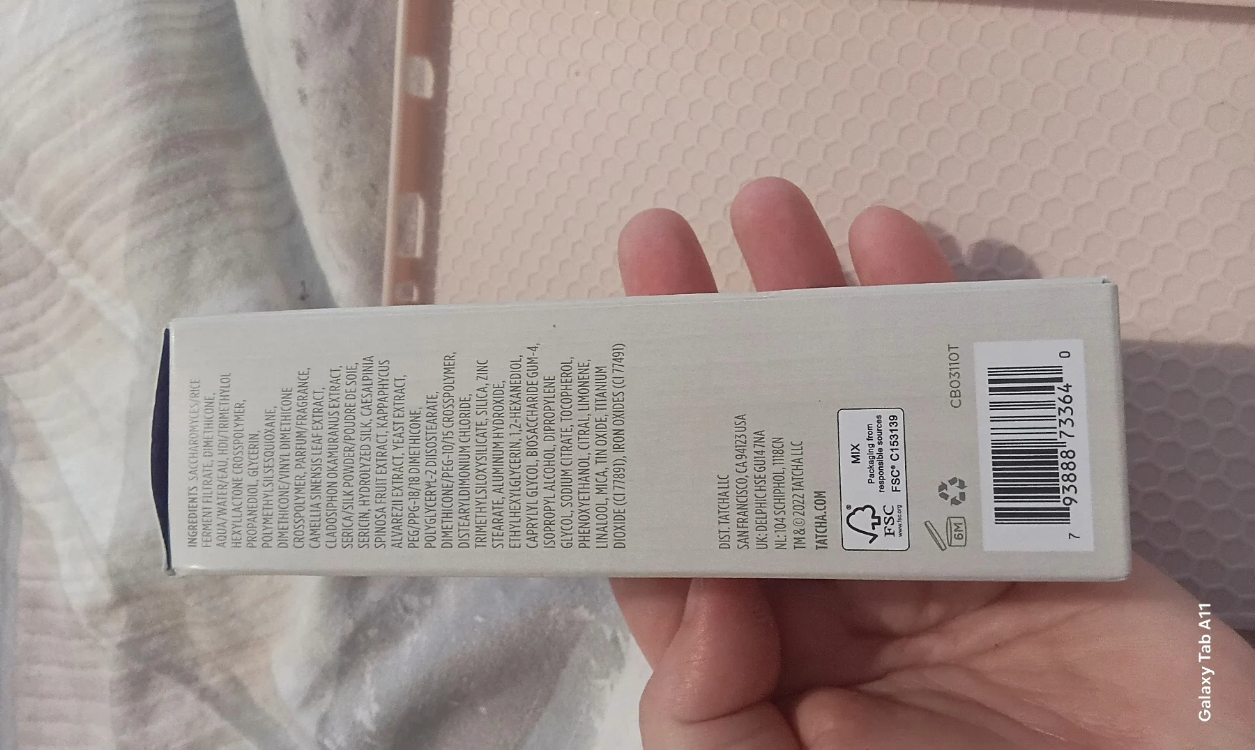 Tatcha Liquid silk canvas primer 30g