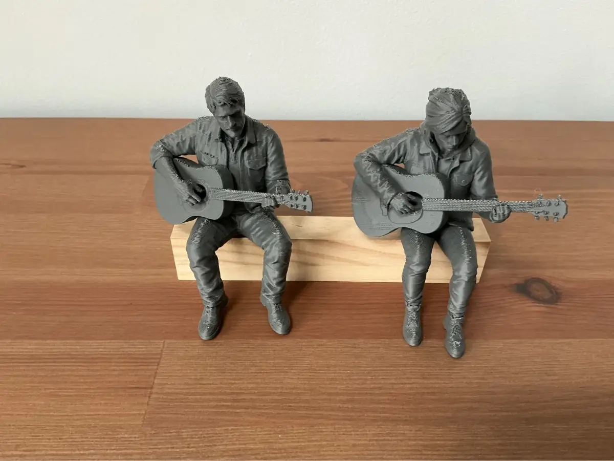 3D Printed The Last of Us Edge Sitters/monitor toppers
