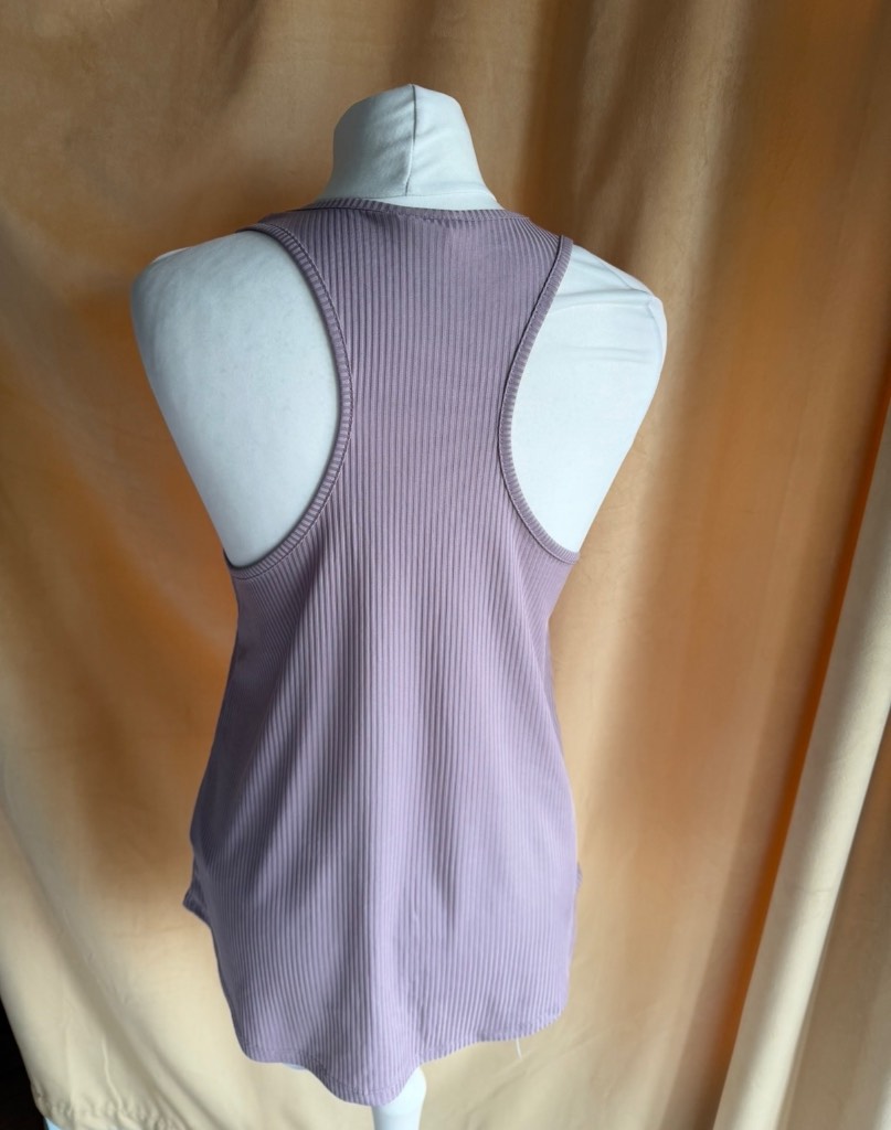 H&M Sport Lilac Purple Vest Top Gym Running Walking Activewear size S fits 8/10