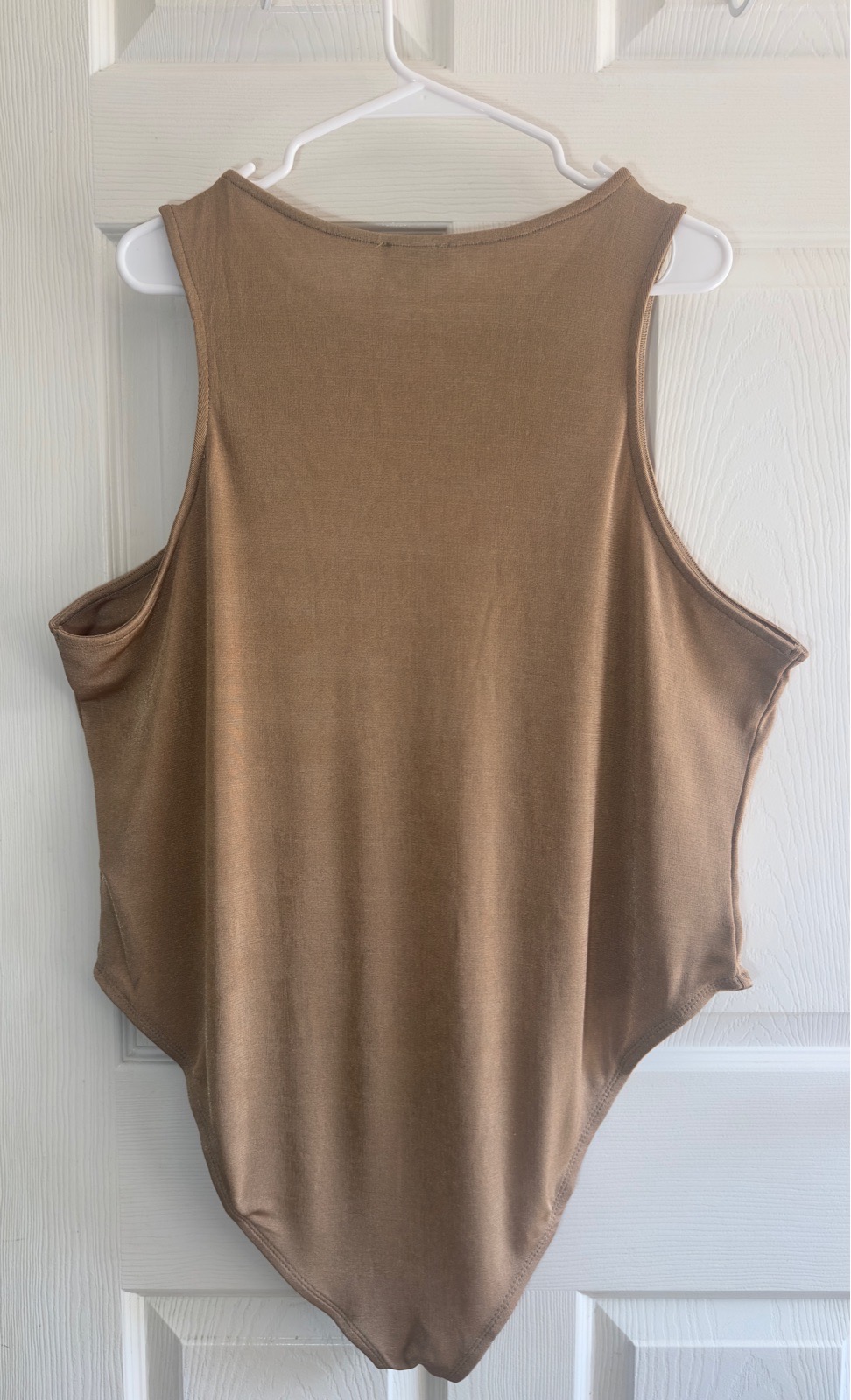 Simply Be BNWT Metallic Gold Bronze Bodysuit Size 24