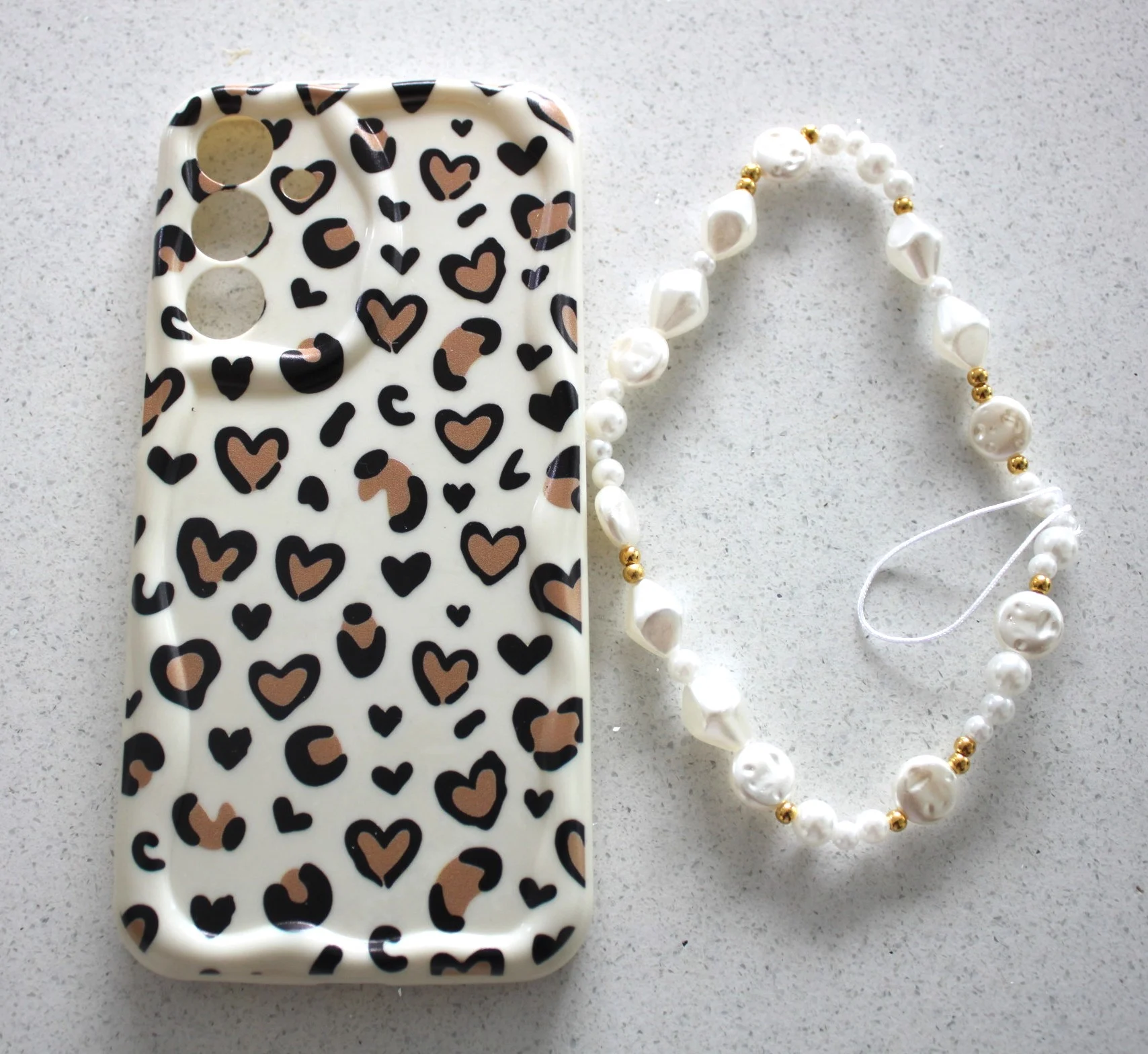 Animal Print Galaxy A16 Phone Case & Wrist Band