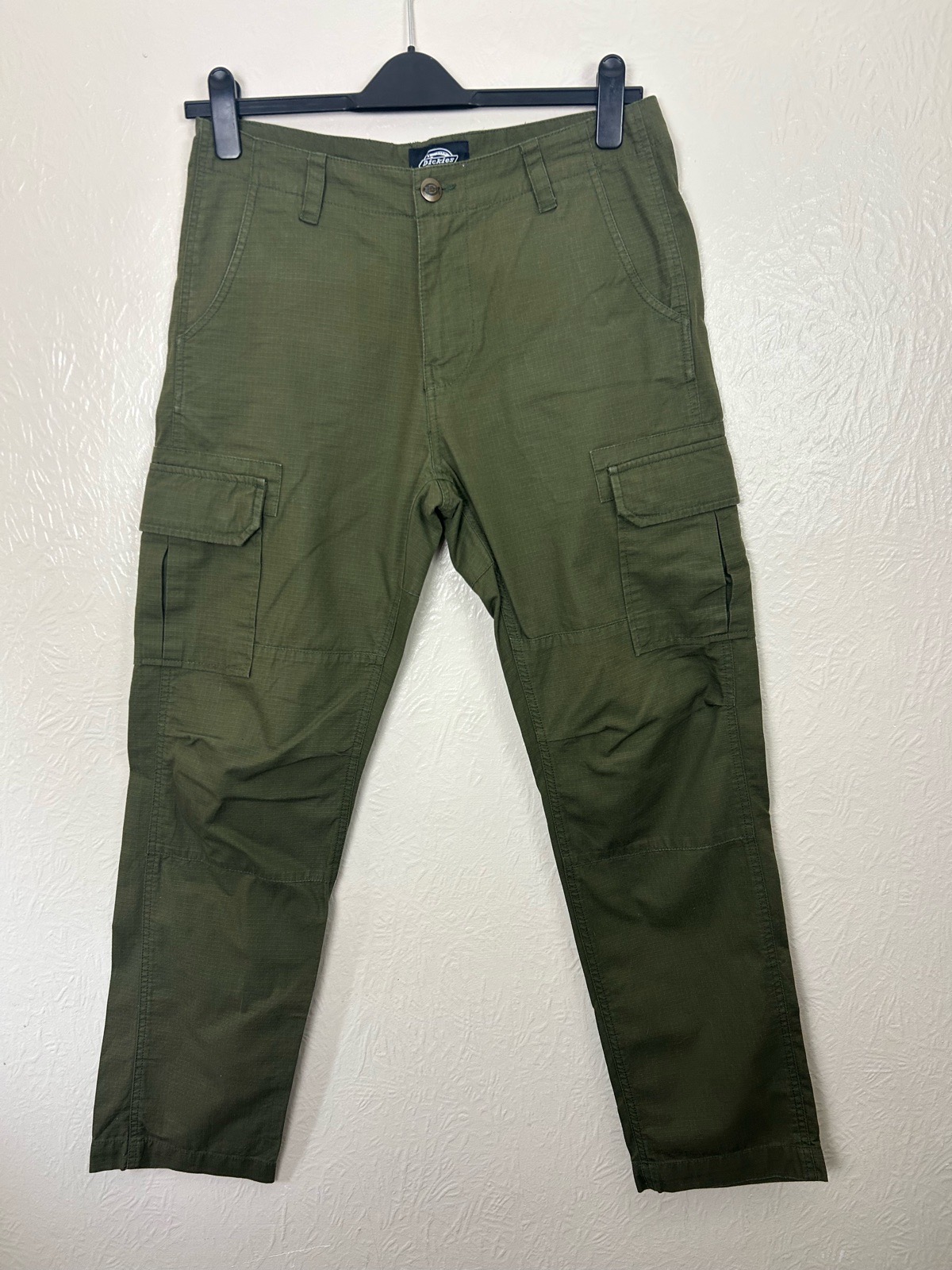 Dickies Olive Green Cargo Trousers W32 L32 – Workwear Utility