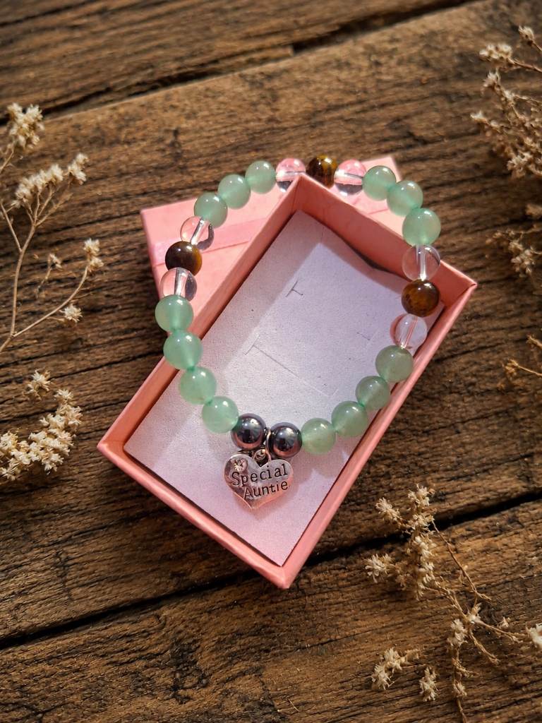 Special Auntie Bead/Charm Bracelet