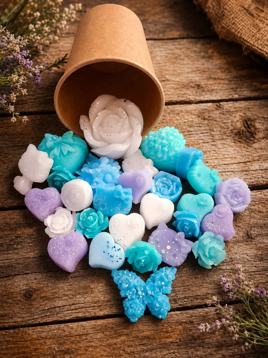 Baby Powder, Highly Fragranced Wax Melts Pot