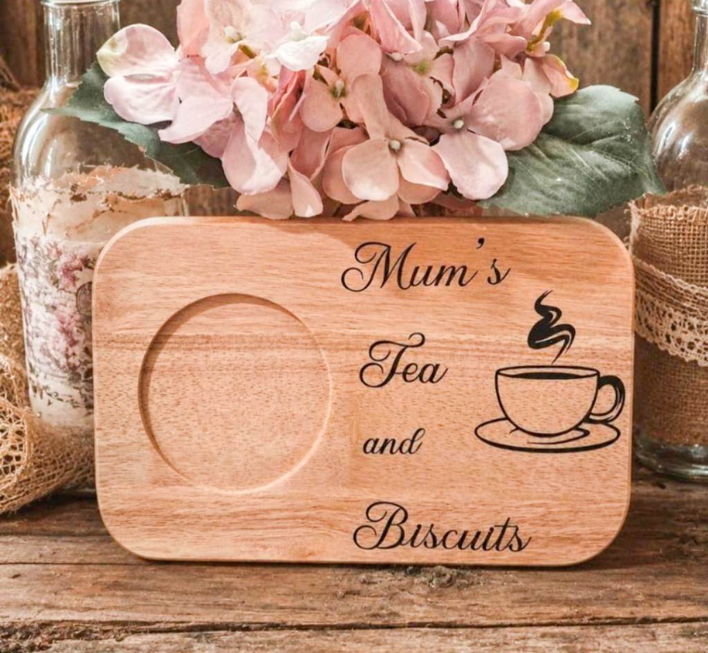Mum's Tea and Biscuits Board