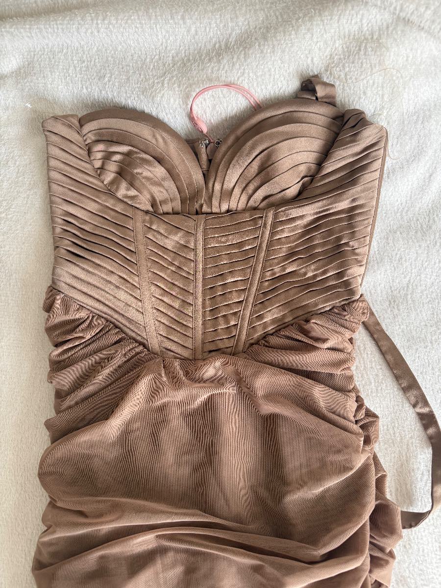 House of CB Josephine dress cream colour size S