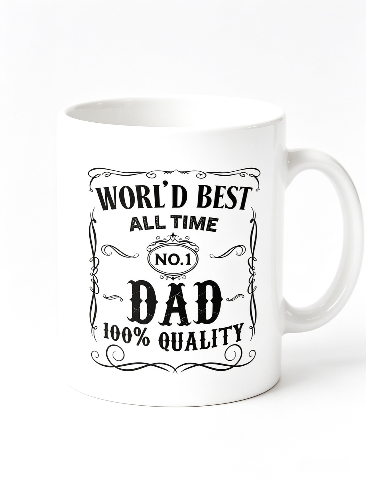 11oz World's Best All-Time Dad Mug"