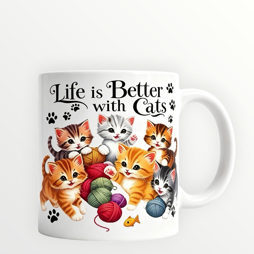 New 11oz life is better with cats