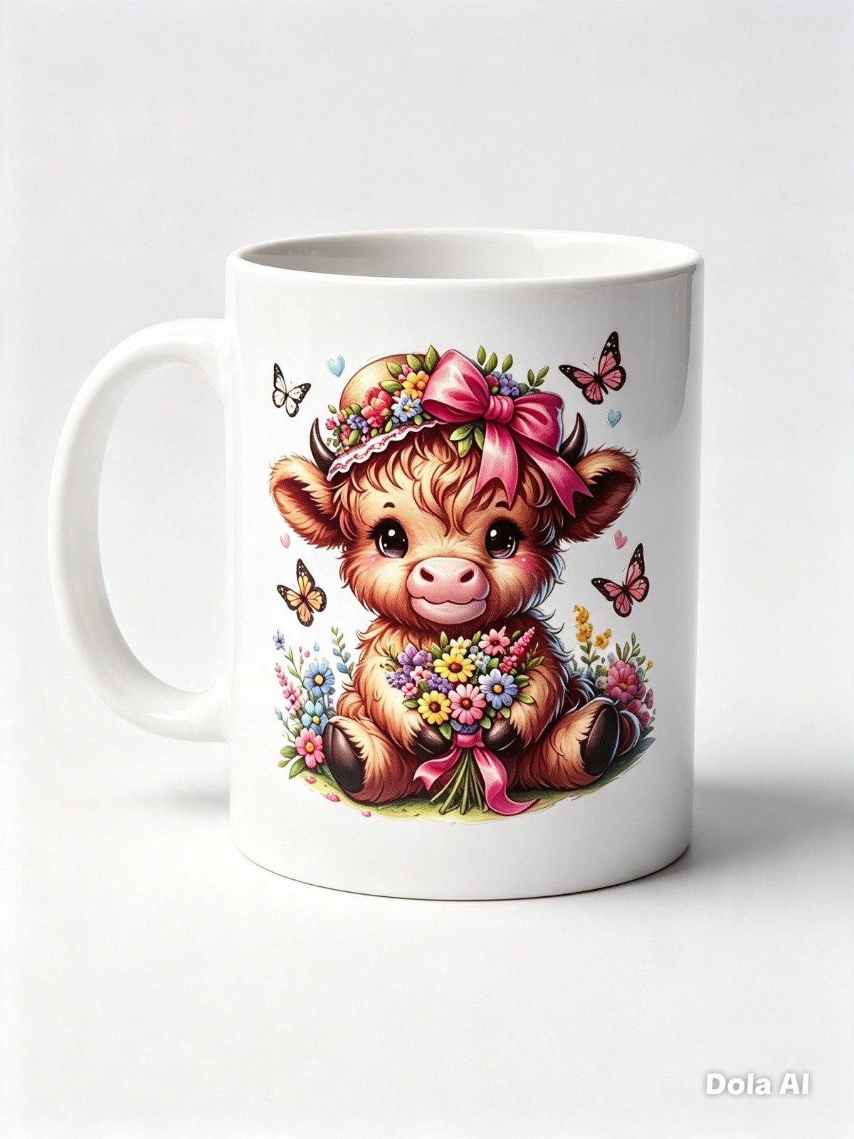 New 11oz  sublimation Cute Cow Mug