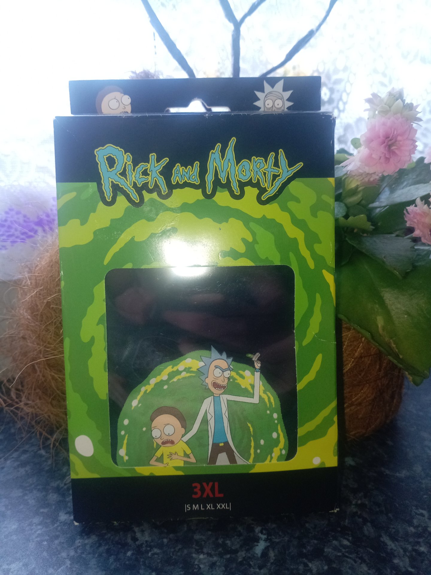 Men's 3XL  Rick and morty boxer shorts BNWT