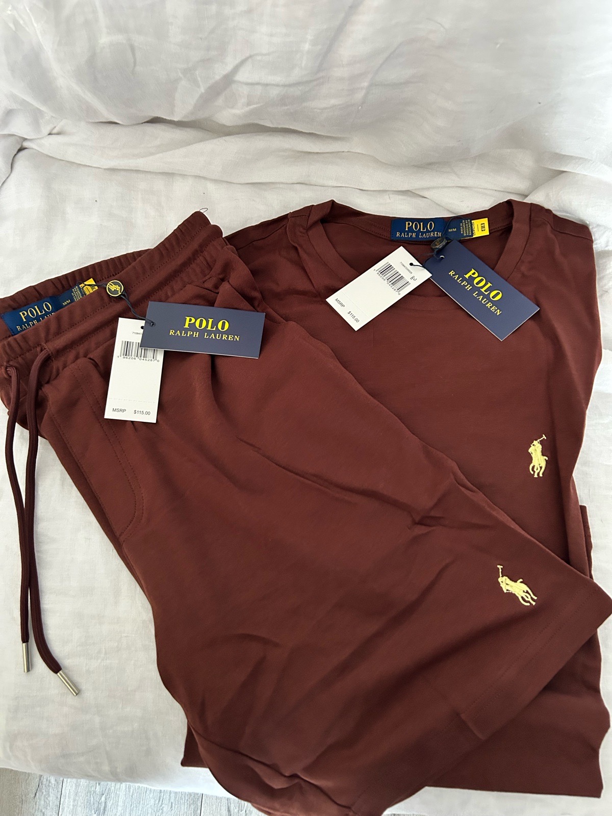 Brown Ralph Lauren lounge set, Medium