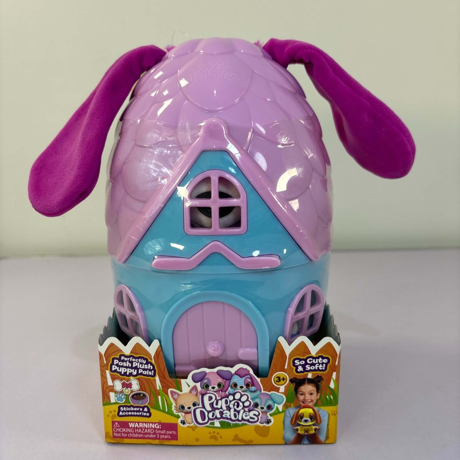 Pup-a-Dorables Posh Plush Puppy Pals Surprise House Toy Age 3+  brand new