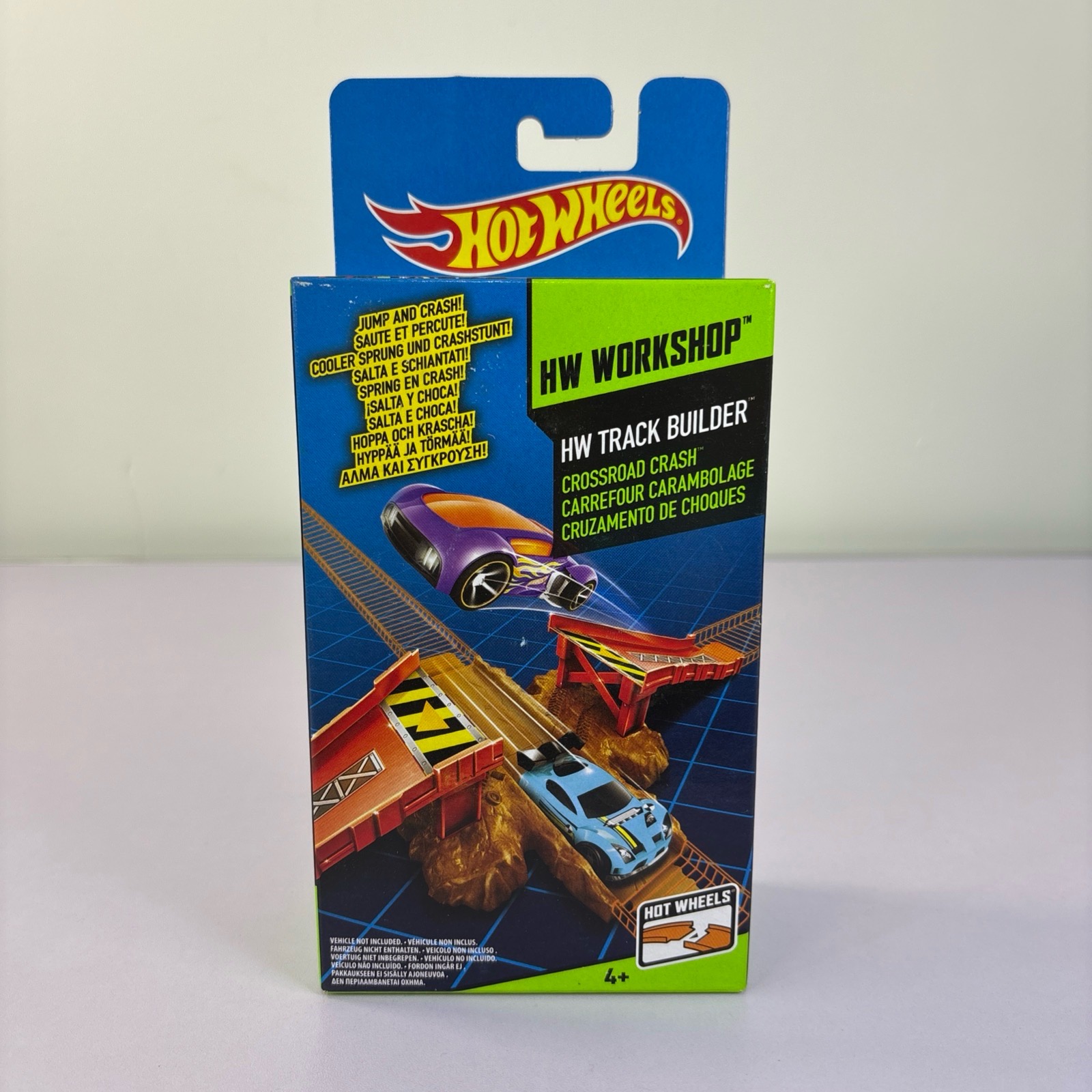 Hot Wheels Track Builder Crossroad Crash Mattel Workshop Series brand new box