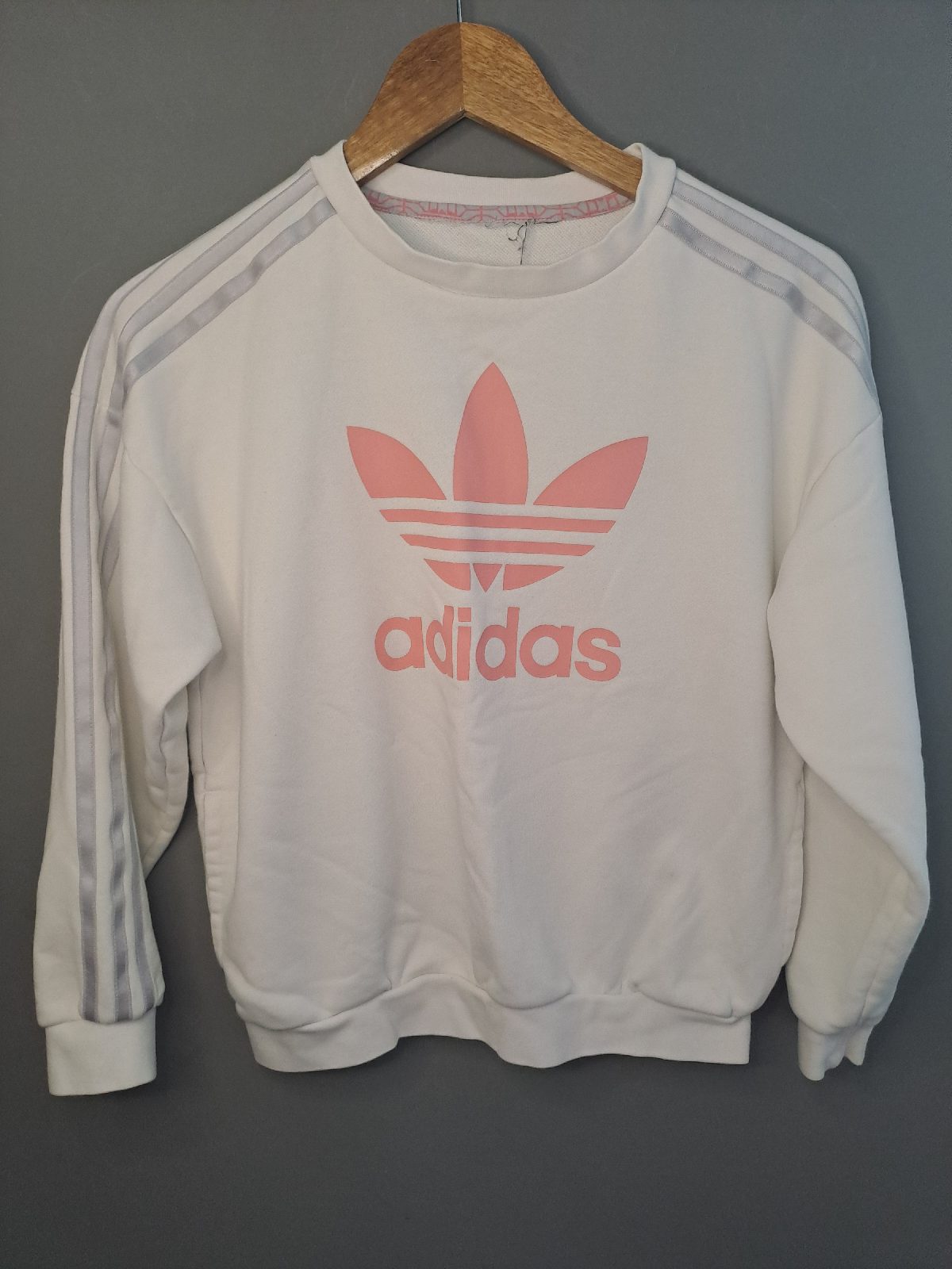 Girls approx age 12/small adult genuine adidas jumper vgc