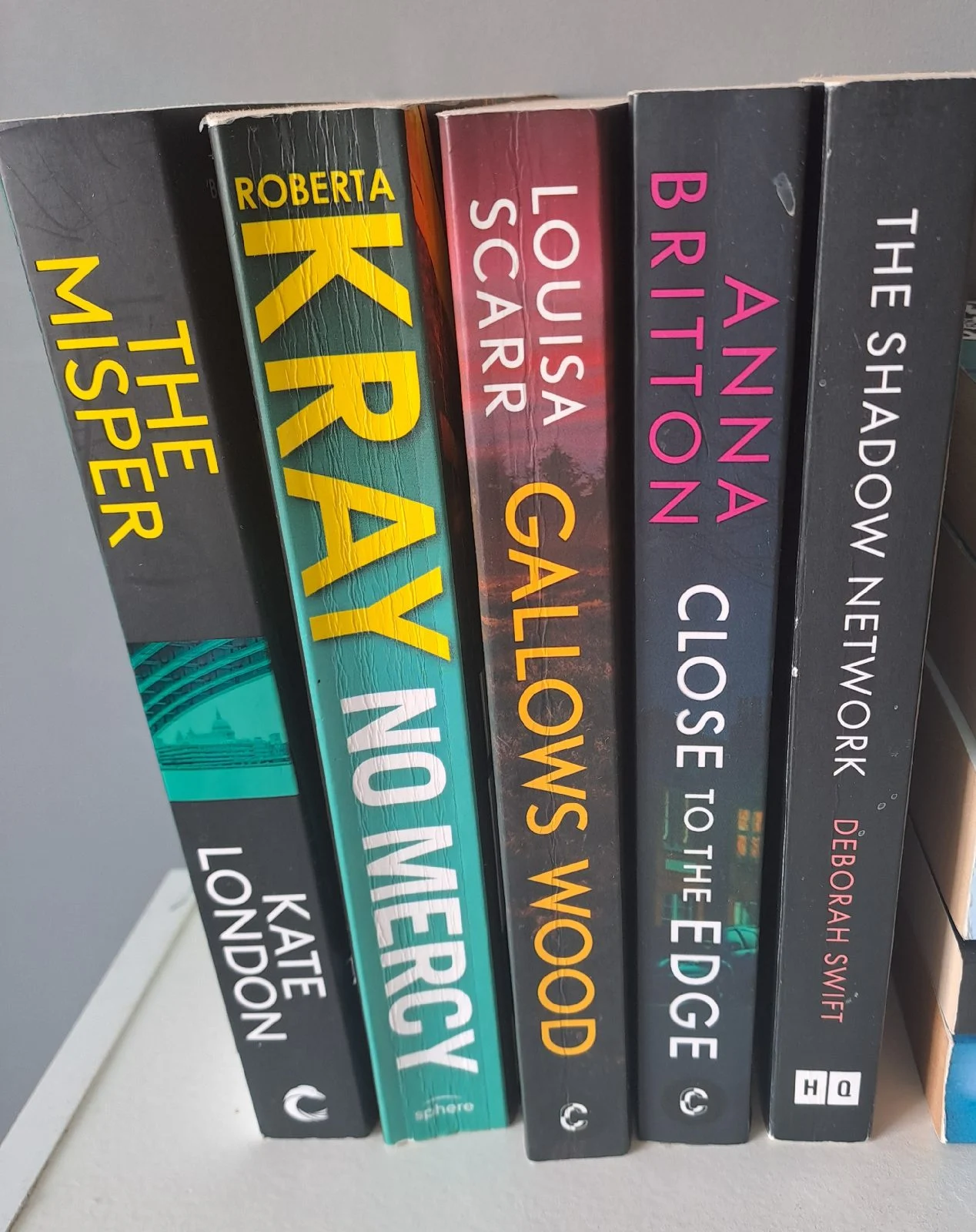 Paperback book bundle consists of 5 used books but still good condition