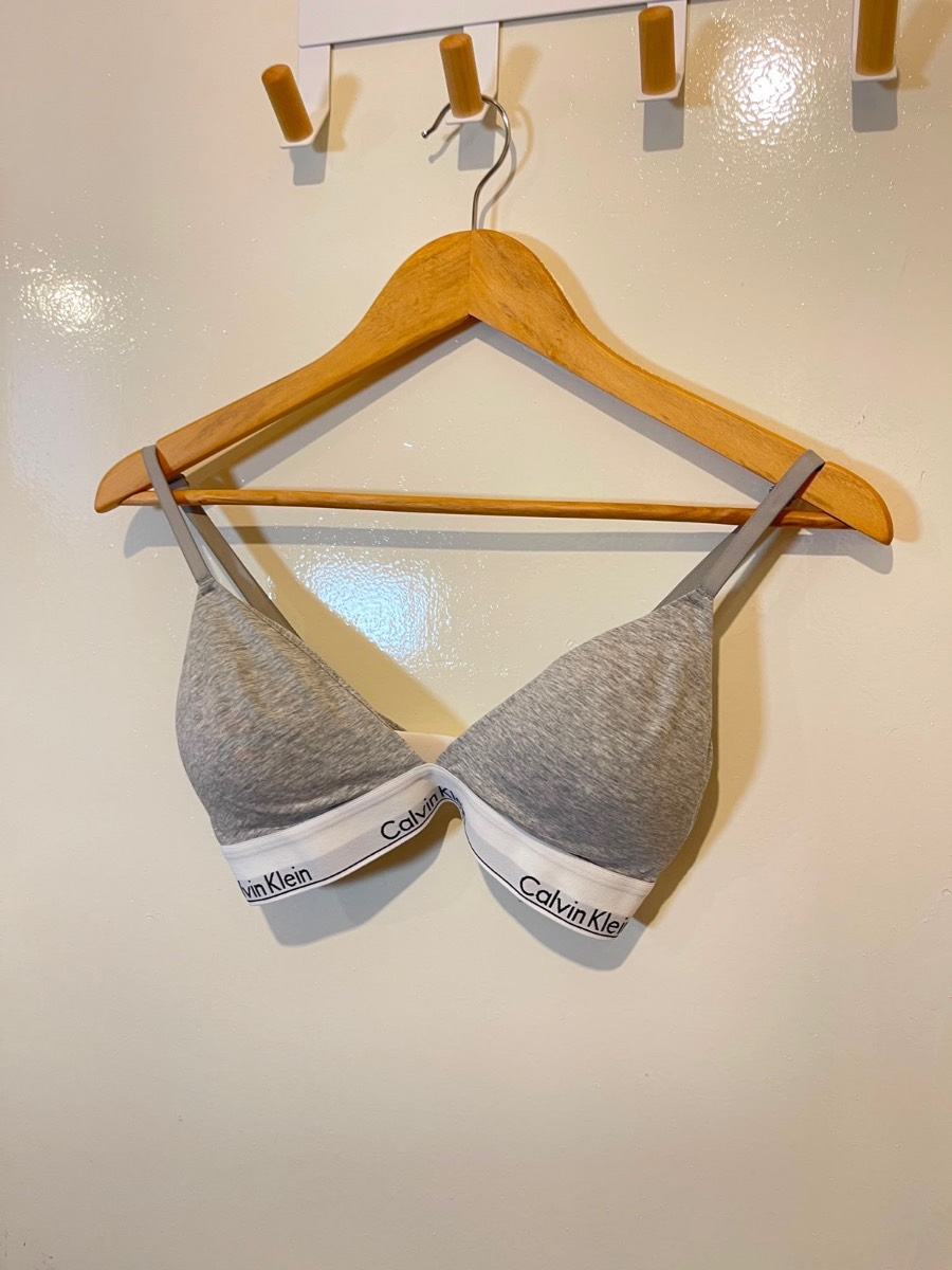 Calvin Klein Grey Bra S
