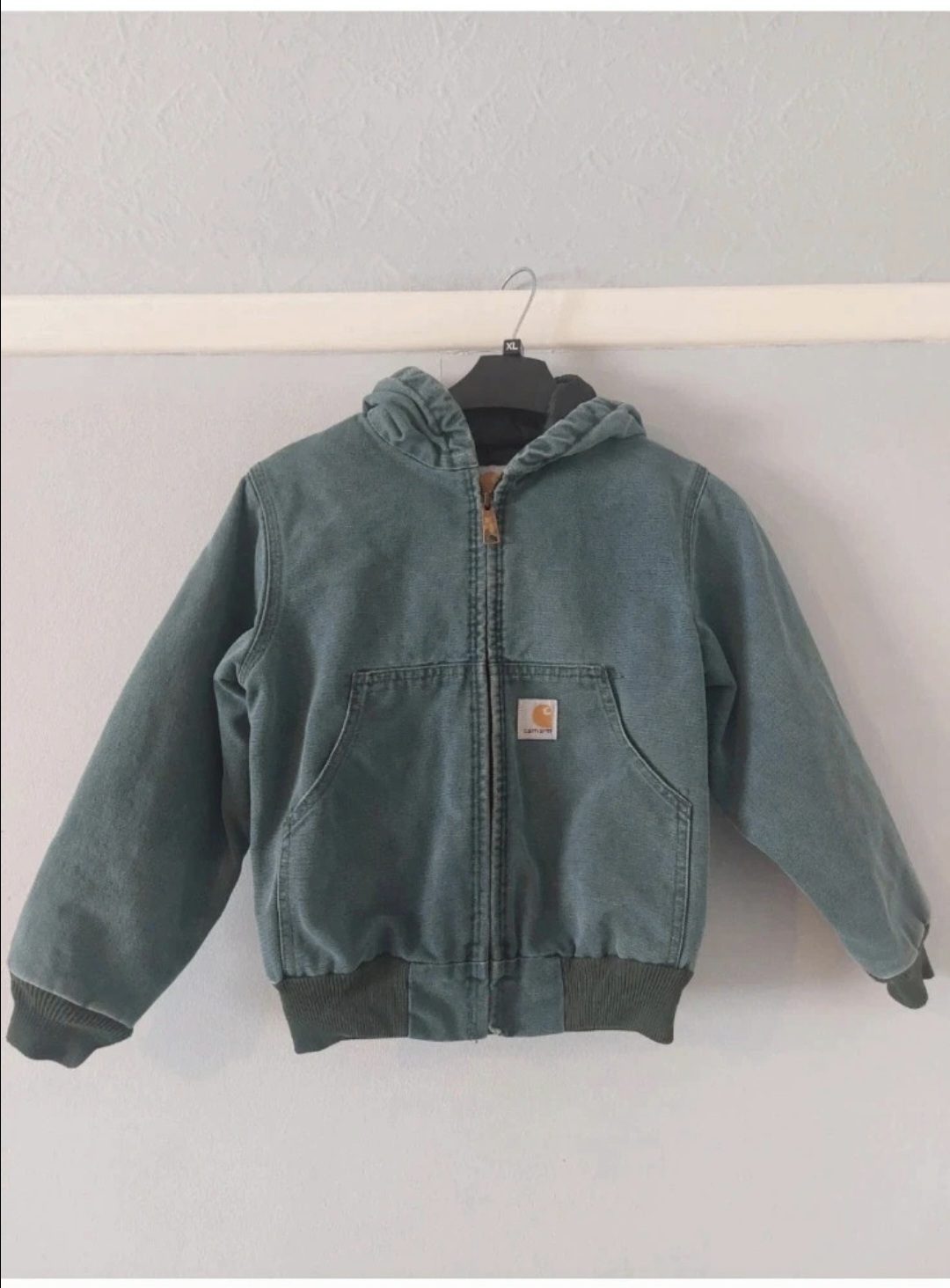 Active Duck Canvas Hooded Youth Jacket Y06HTG Age 7/8 VGC