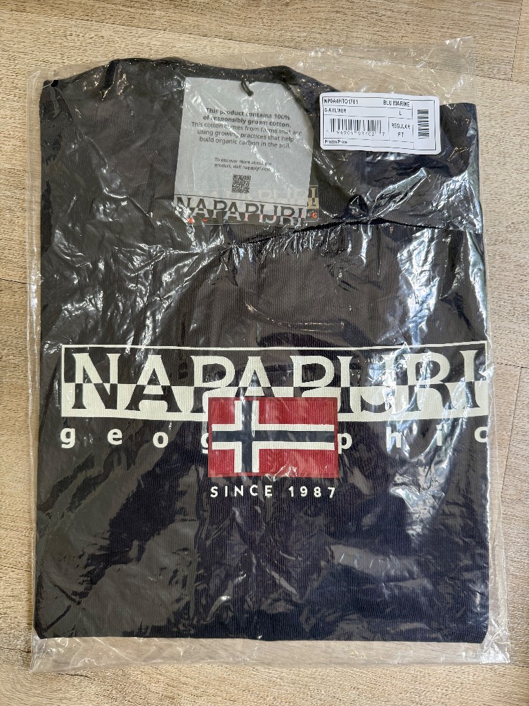 Napapijri S-Aylmer T-Shirt – Blu Marine / Navy – Size L