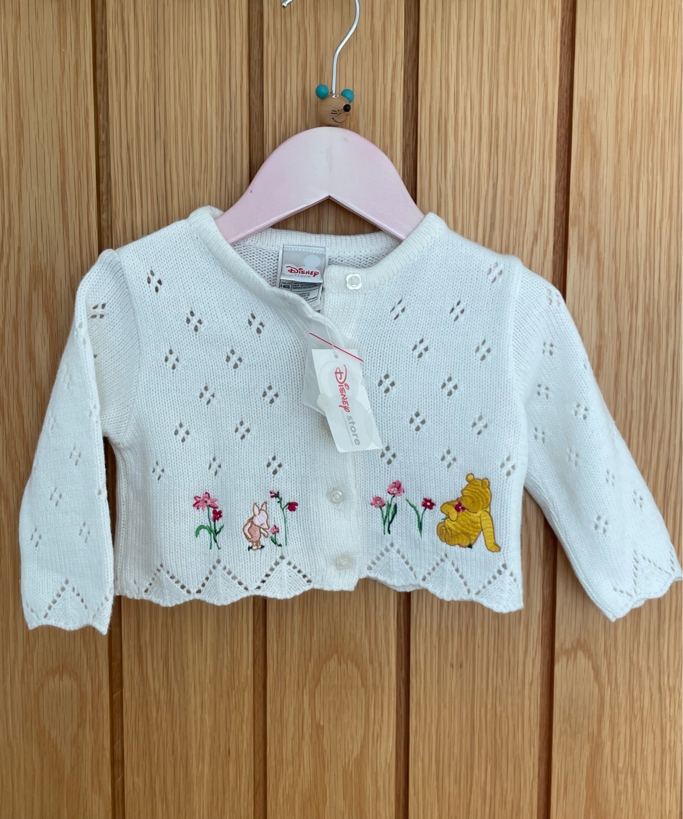 Official Disney Girls Winnie The Pooh Cardigan size 3-6 months